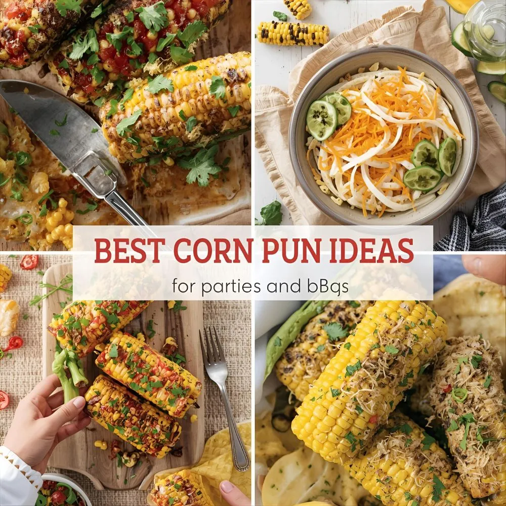 Best Corn Pun Ideas for Parties and BBQs