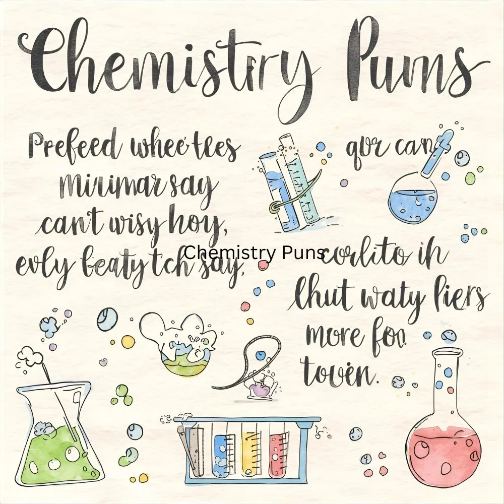 Chemistry Puns