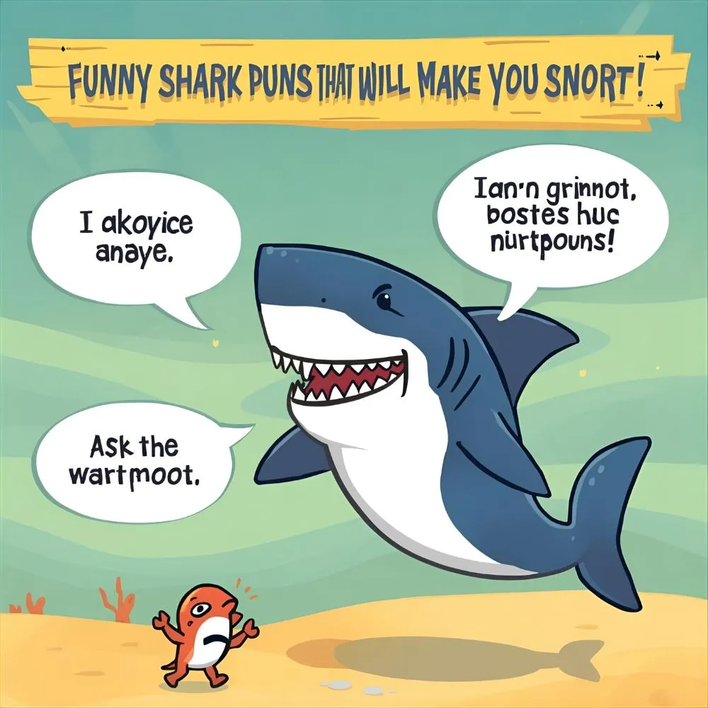 Funny Shark Puns That Will Make You Snort