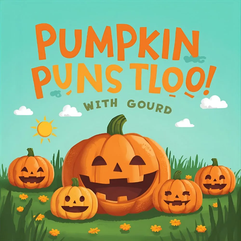 Pumpkin Puns That’ll Make You Gourd with Laughter