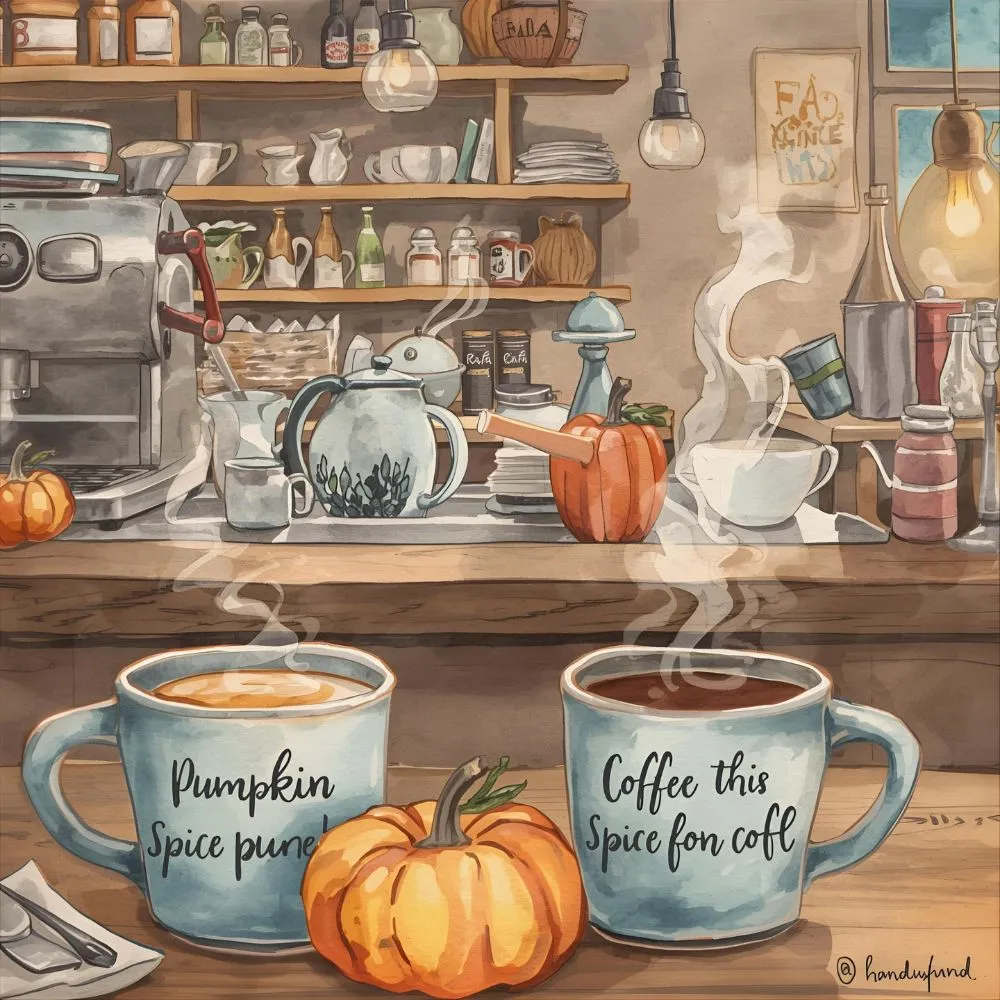 . Pumpkin Spice Puns for Coffee Lovers