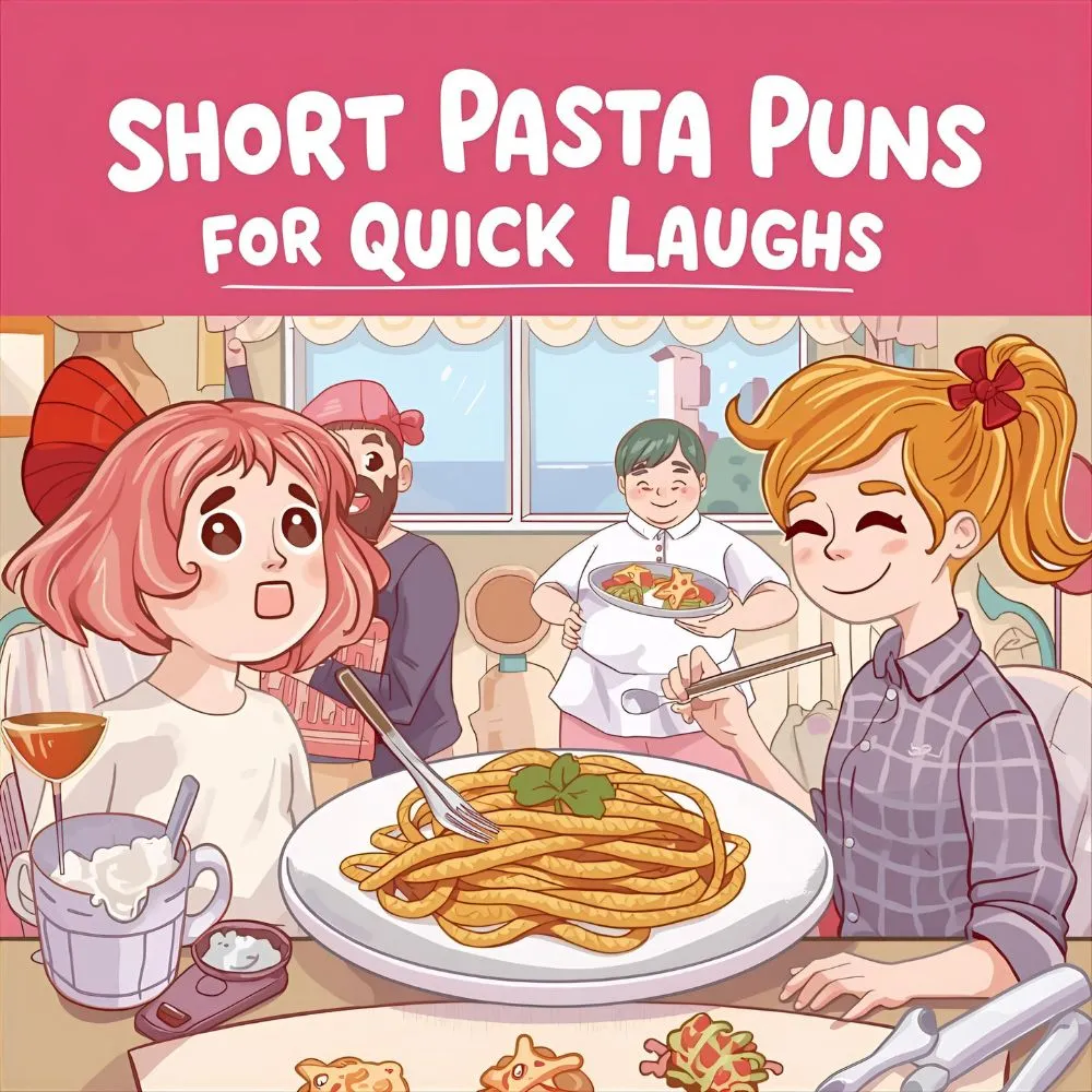 Short Pasta Puns for Quick Laughs