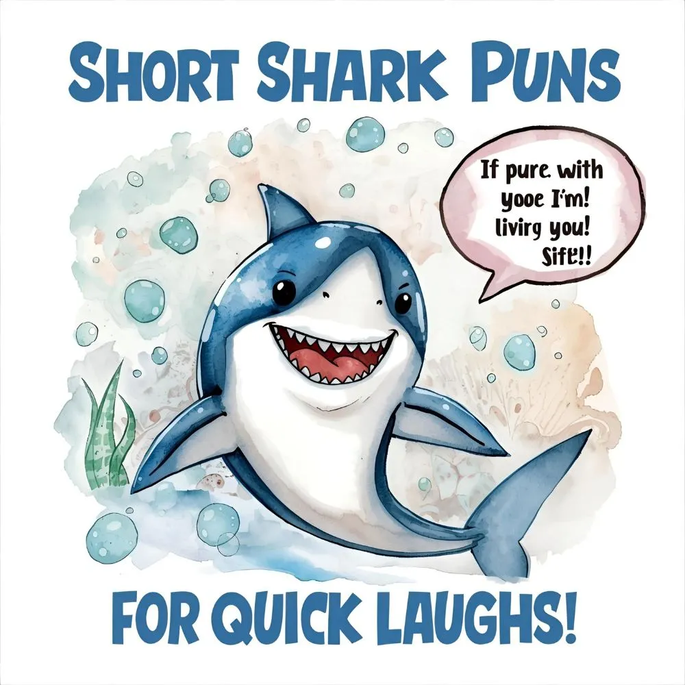 Short Shark Puns for Quick Laughs