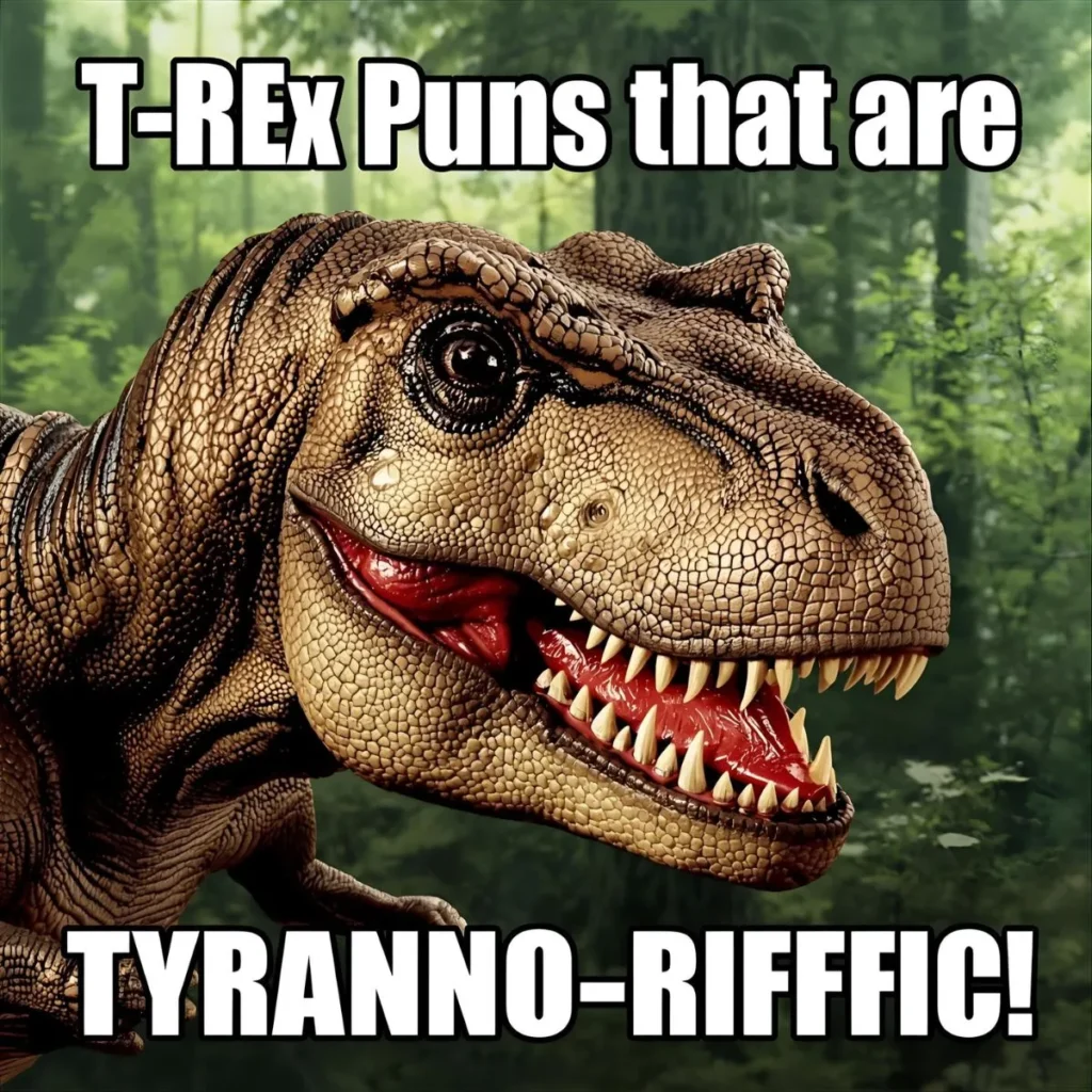 T-Rex Puns That Are Tyranno-Riffic