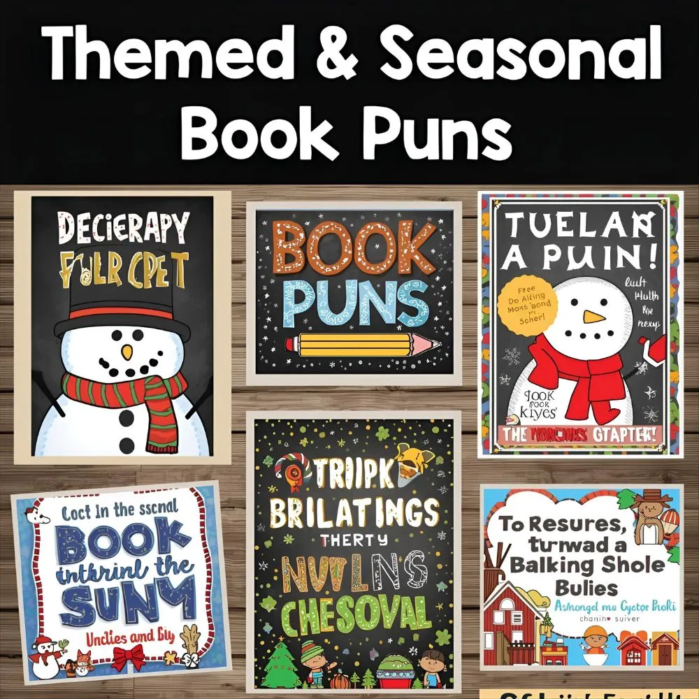 Themed & Seasonal Book Puns