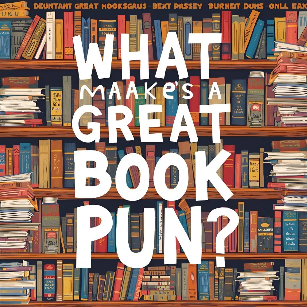 What Makes a Great Book Pun?