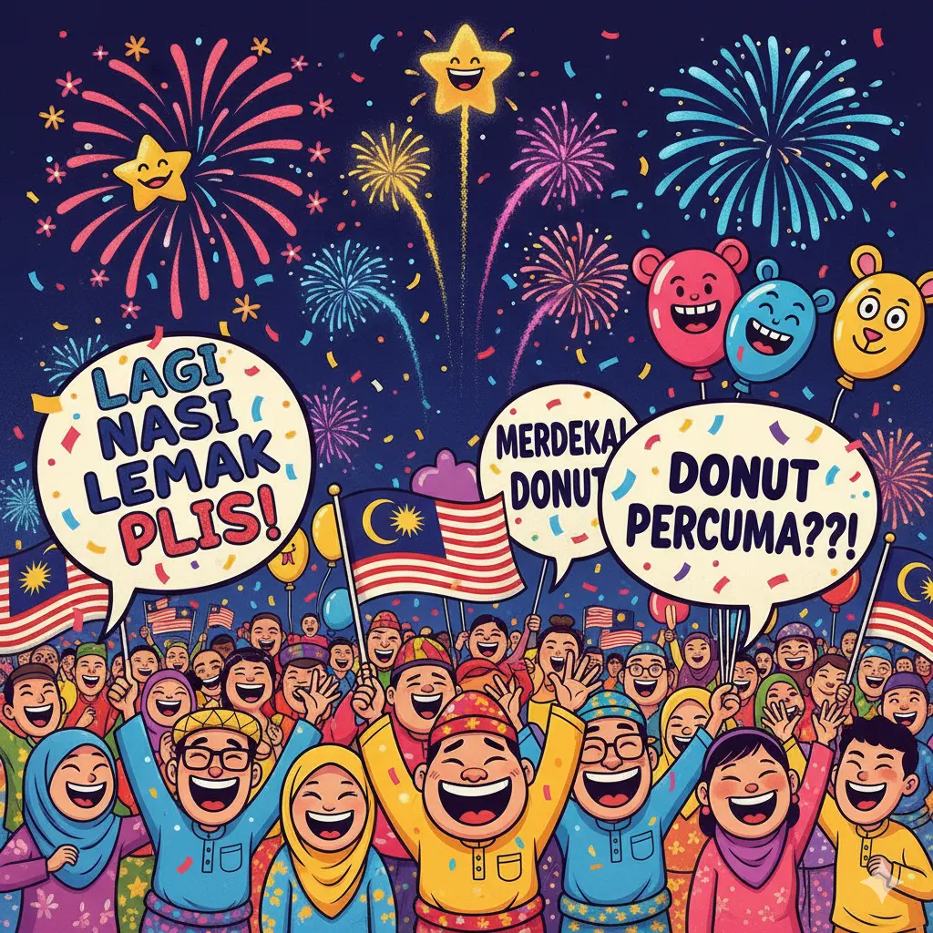  Funny and Lighthearted Hari Merdeka Messages