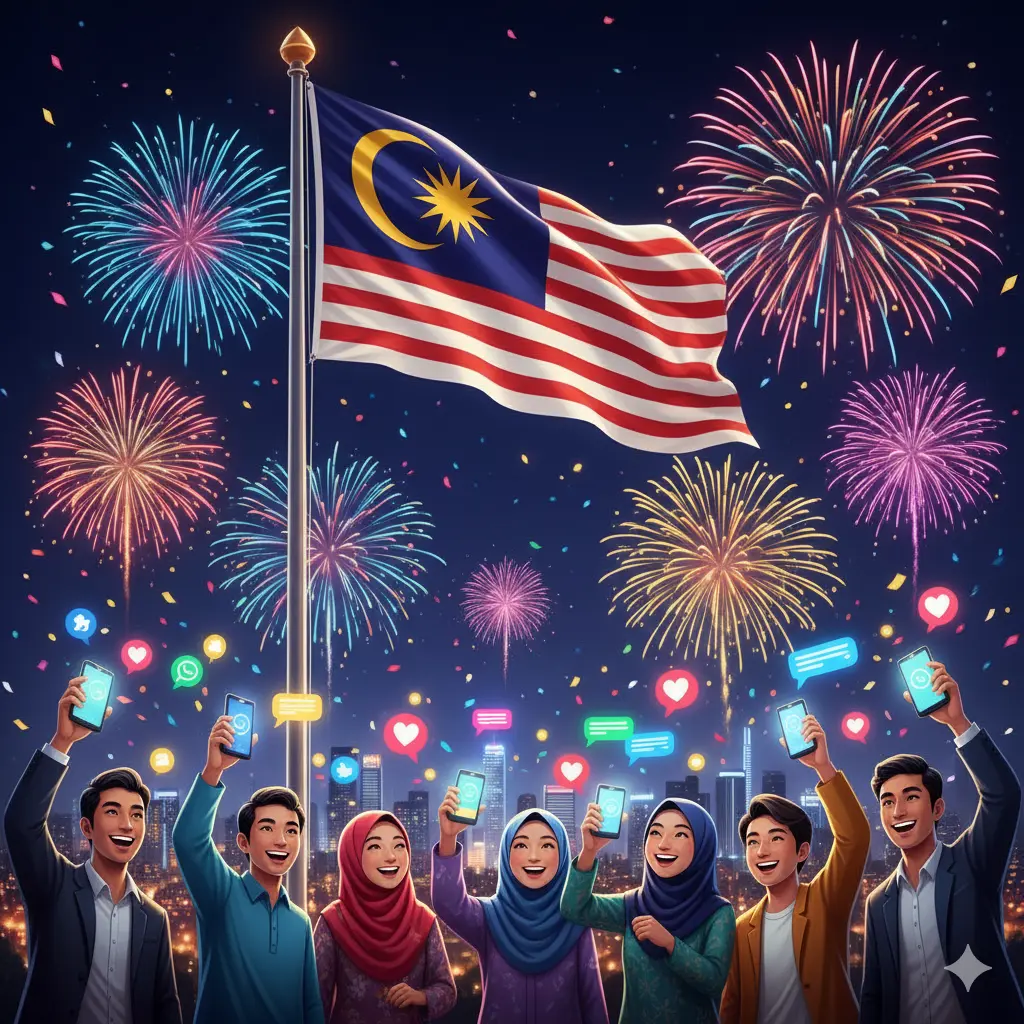  Hari Merdeka Wishes for WhatsApp & Messages