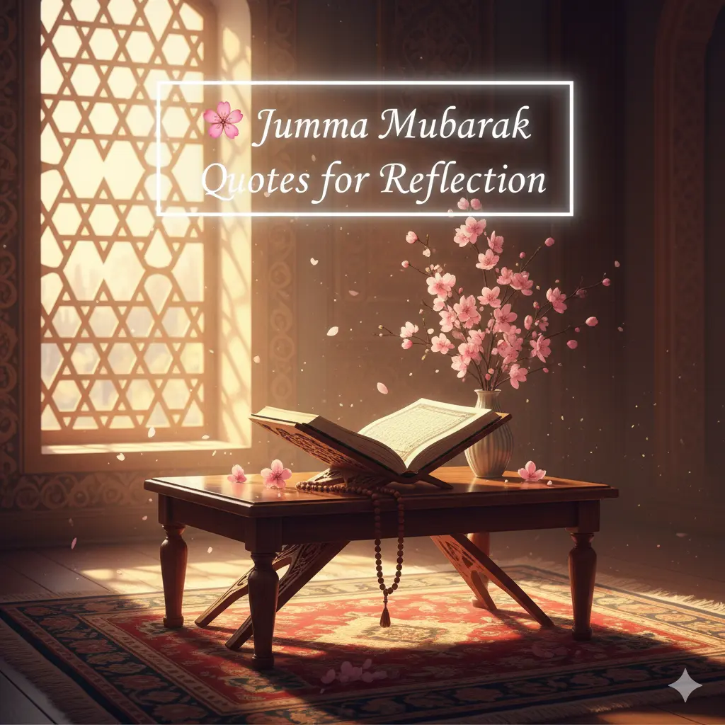 Jumma Mubarak Quotes for Reflection