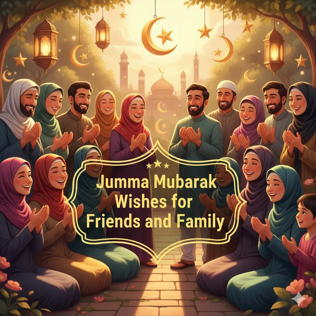 Jumma Mubarak Wishes for Friends and Family