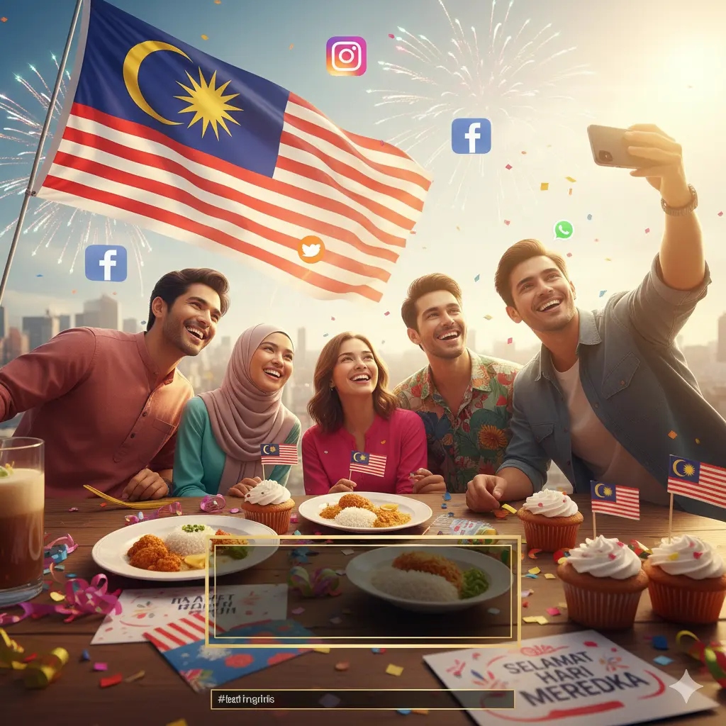 Short Hari Merdeka Captions for Instagram & Facebook