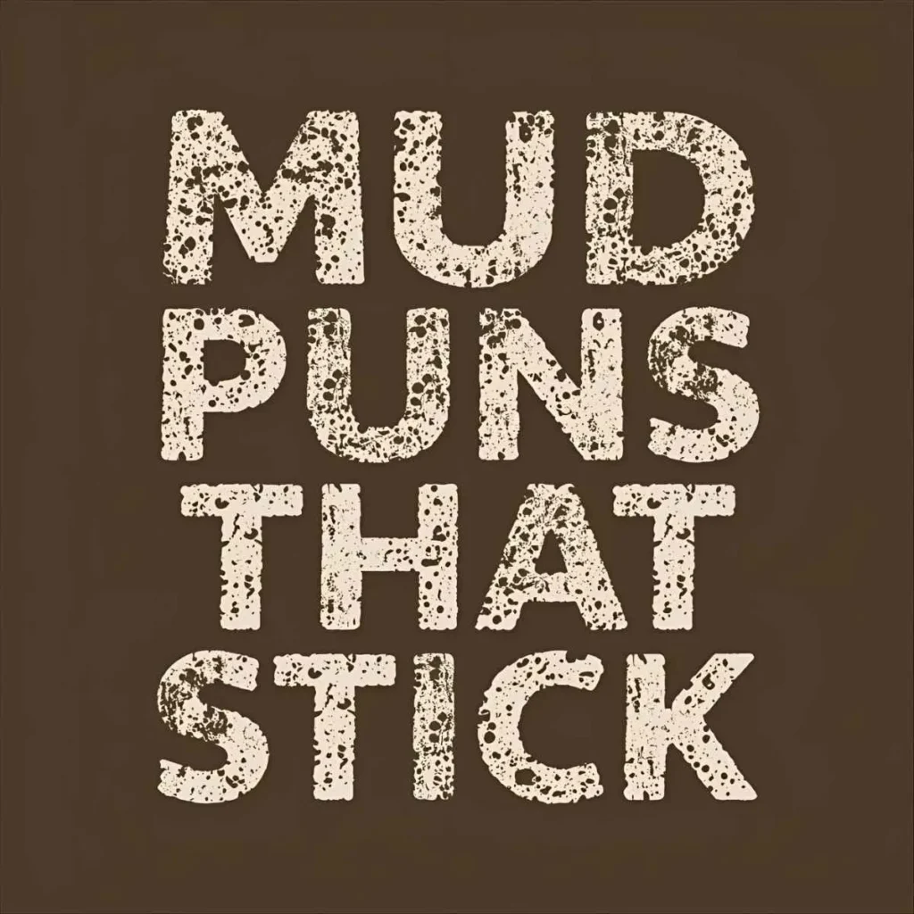 Mud Puns That Stick