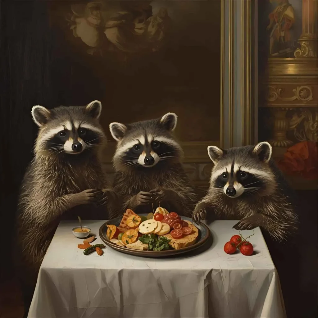 raccoon-memes-about-food