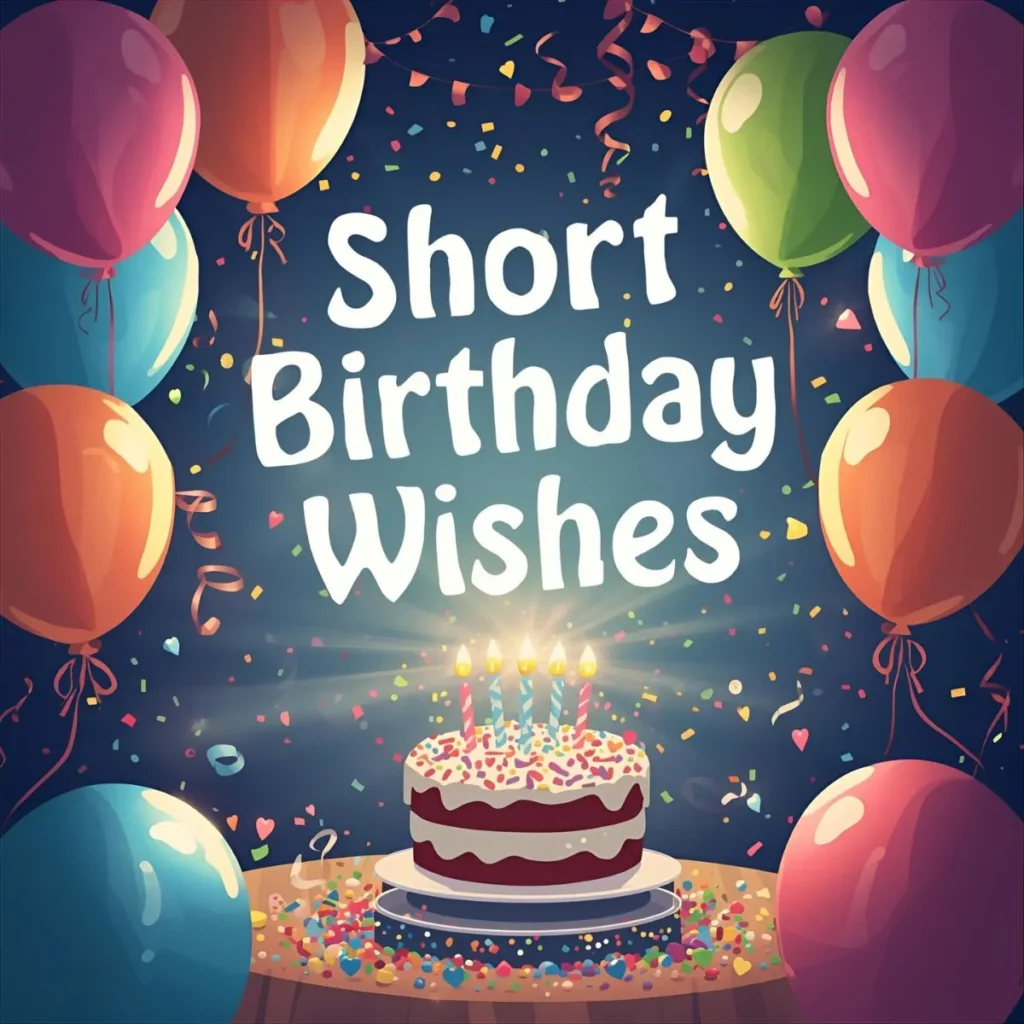 Short Birthday Wishes