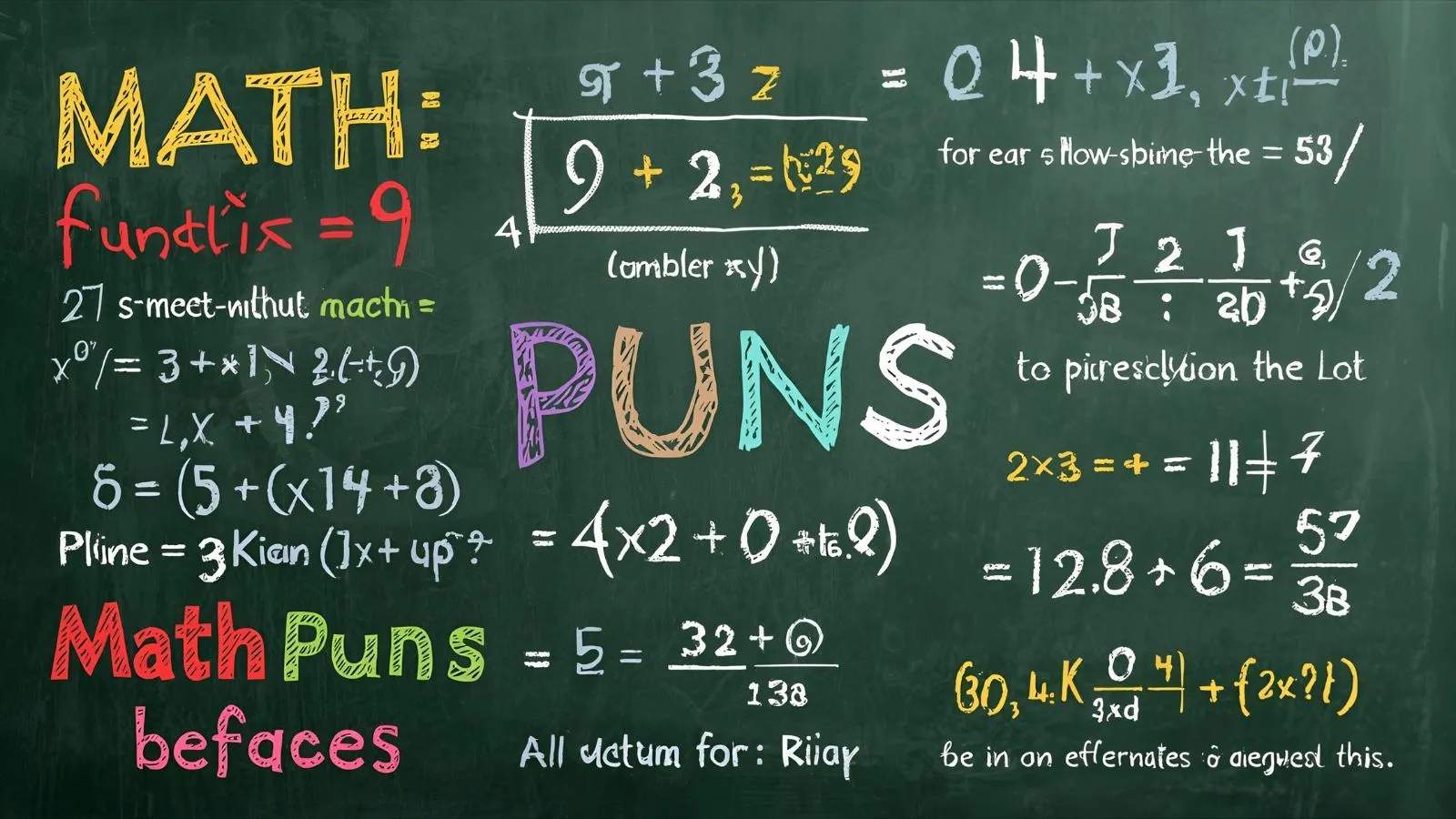 Read more about the article 490+💡 Math Puns That Make Perfect Sense! For 2025