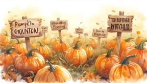 Read more about the article Pumpkin Puns That’ll Make You Gourd-geously Laugh 🎃