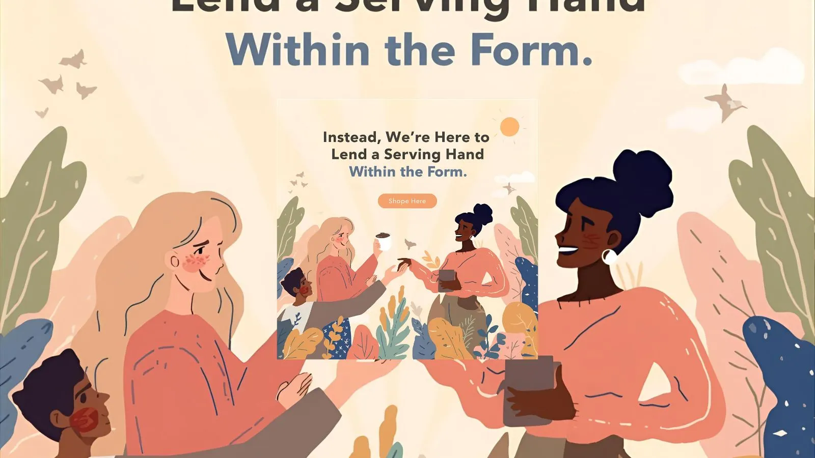 You are currently viewing Instead, We’re Here to Lend a Serving Hand Within the Form of Heartfelt Wishes 💫