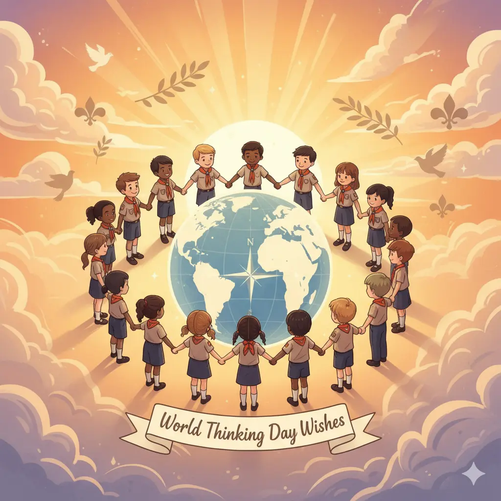  🌍 World Thinking Day Wishes, Quotes & Images 