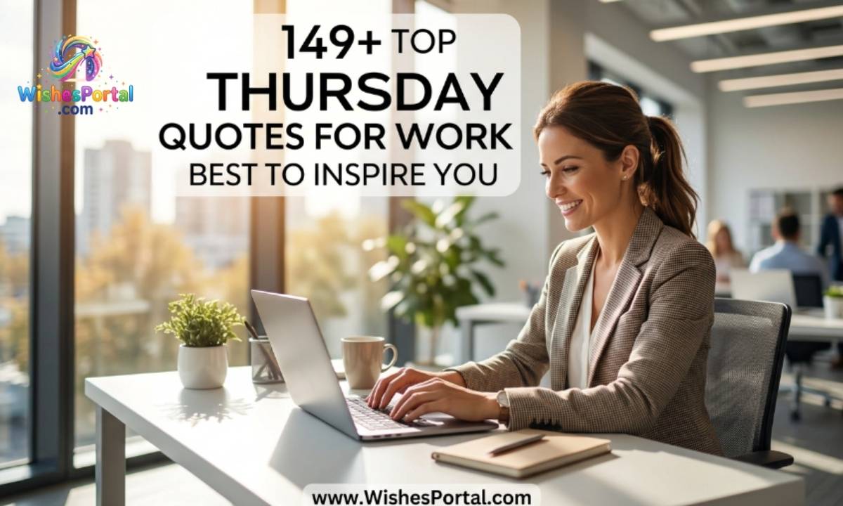 149+ Top Thursday Quotes For Work Best to Inspire You