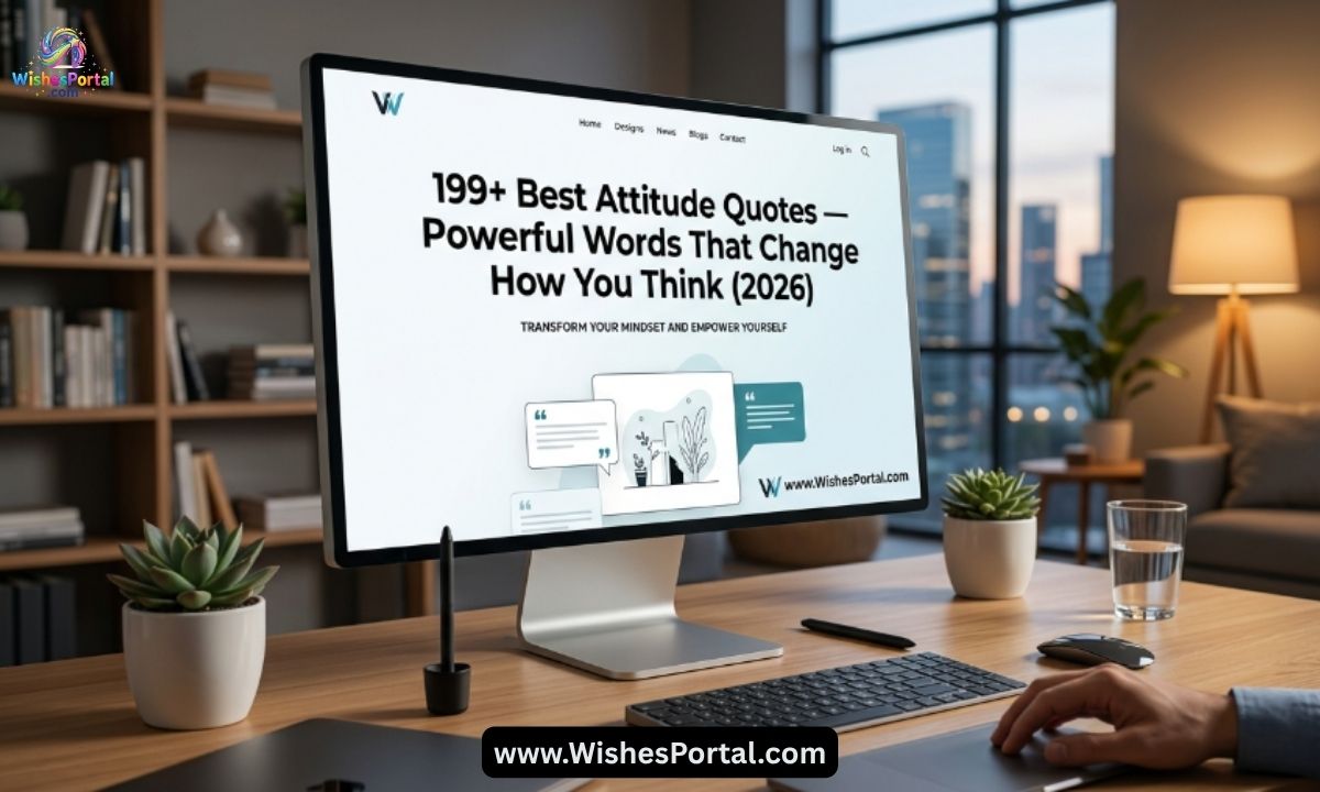 199+ Best Attitude Quotes — Powerful Words That Change How You Think (2026)