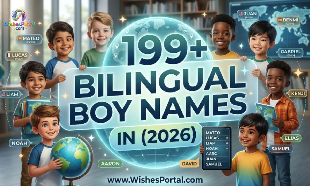 199+ Bilingual Boy Names in (2026)
