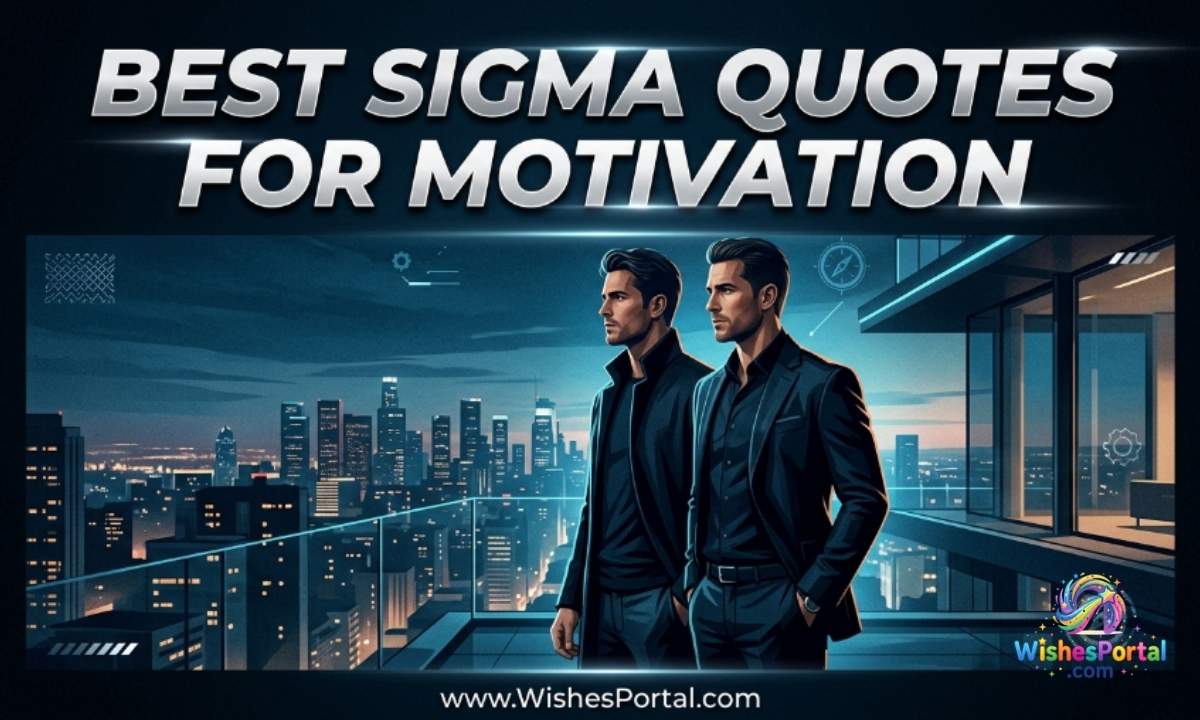 BEST SIGMA QUOTES FOR MOTIVATION