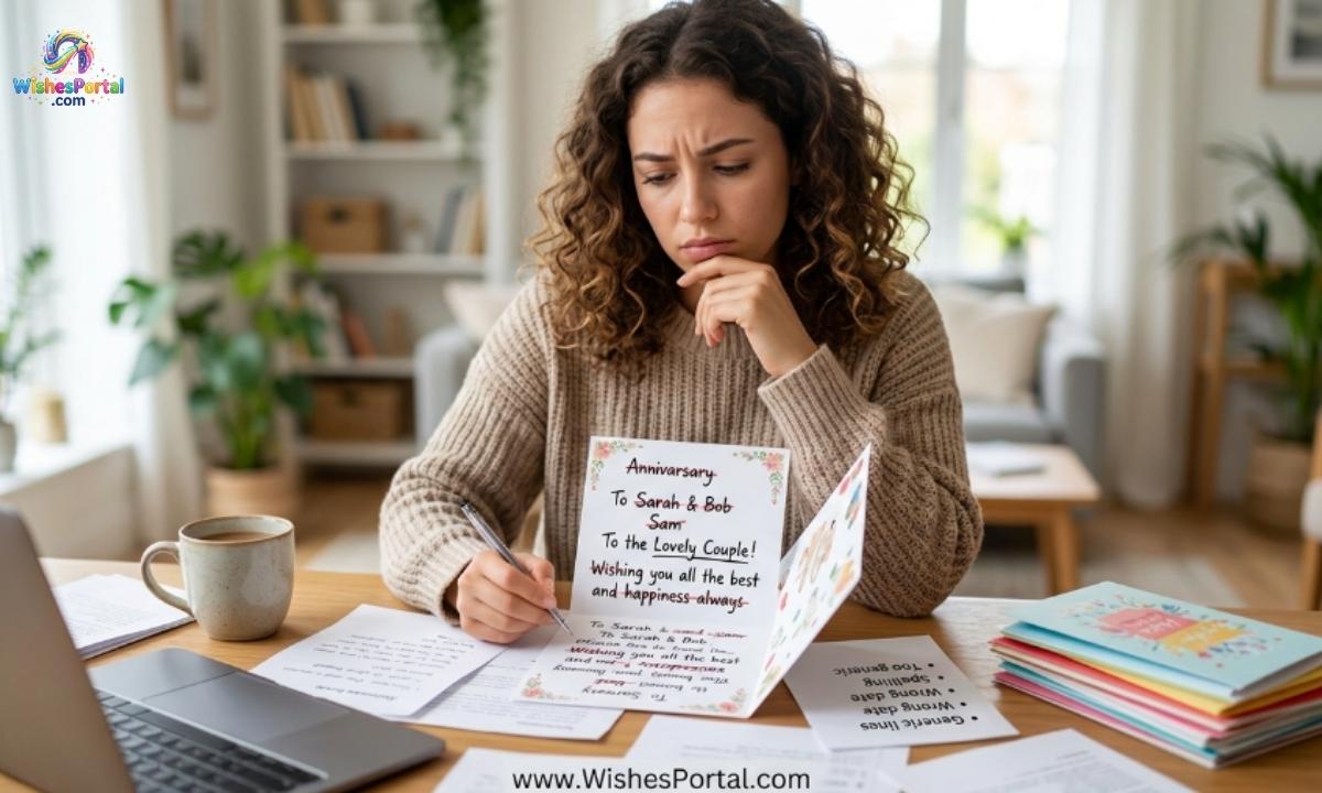 Common Mistakes to Avoid When Writing Anniversary Wishes