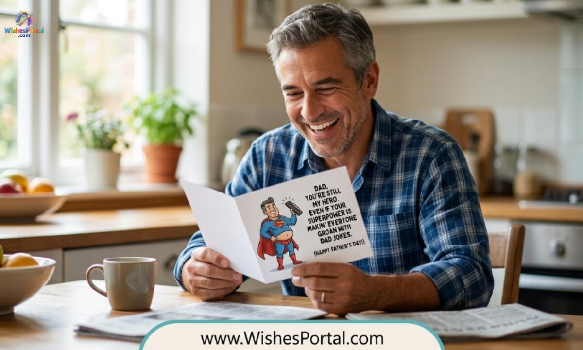 Funny Wishes to Make Dad Smile