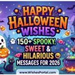 Happy Halloween Wishes 150+ Spooky, Sweet & Hilarious Messages for 2026 🎃👻