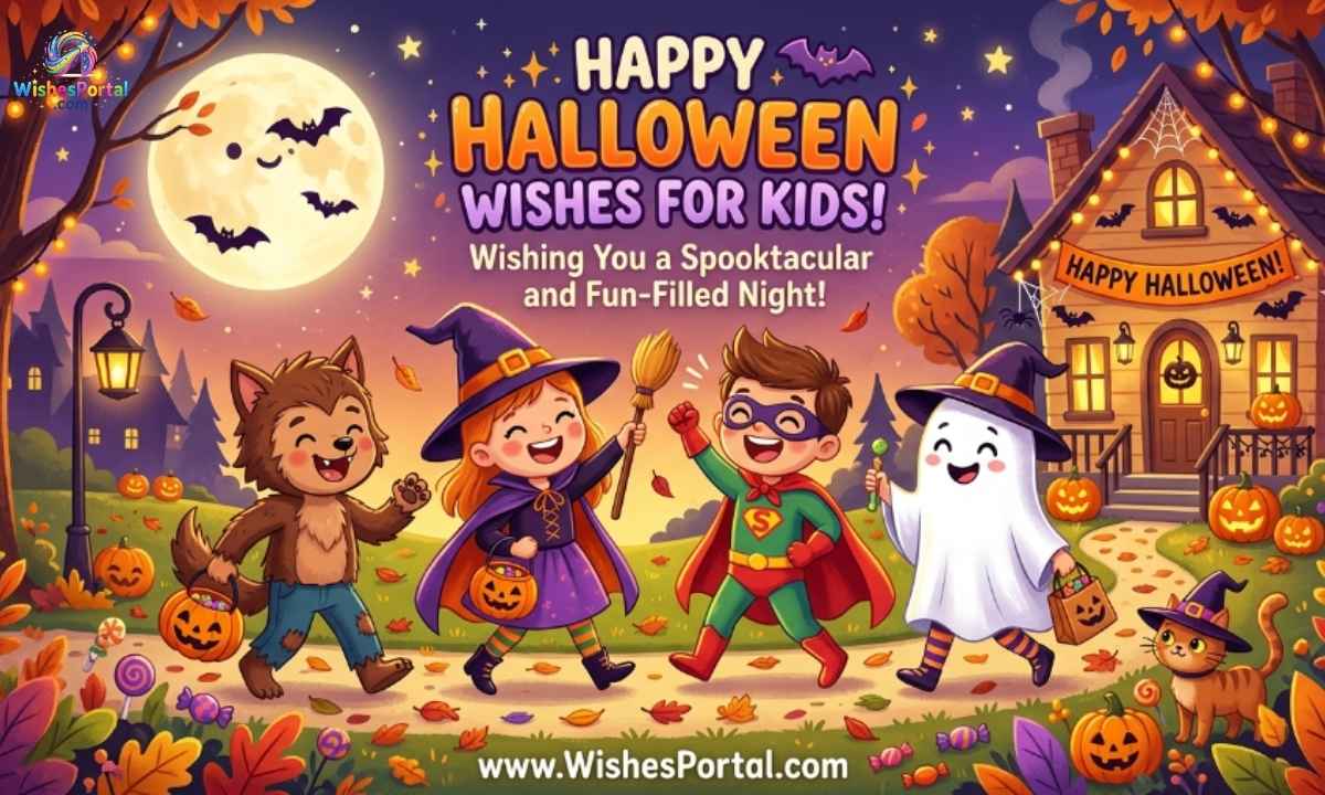 Happy Halloween Wishes for Kids