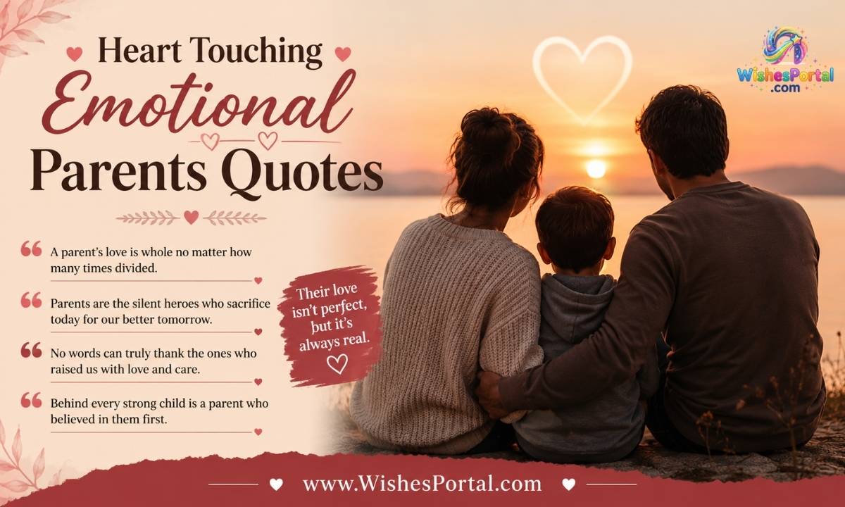 Heart Touching Emotional Parents Quotes
