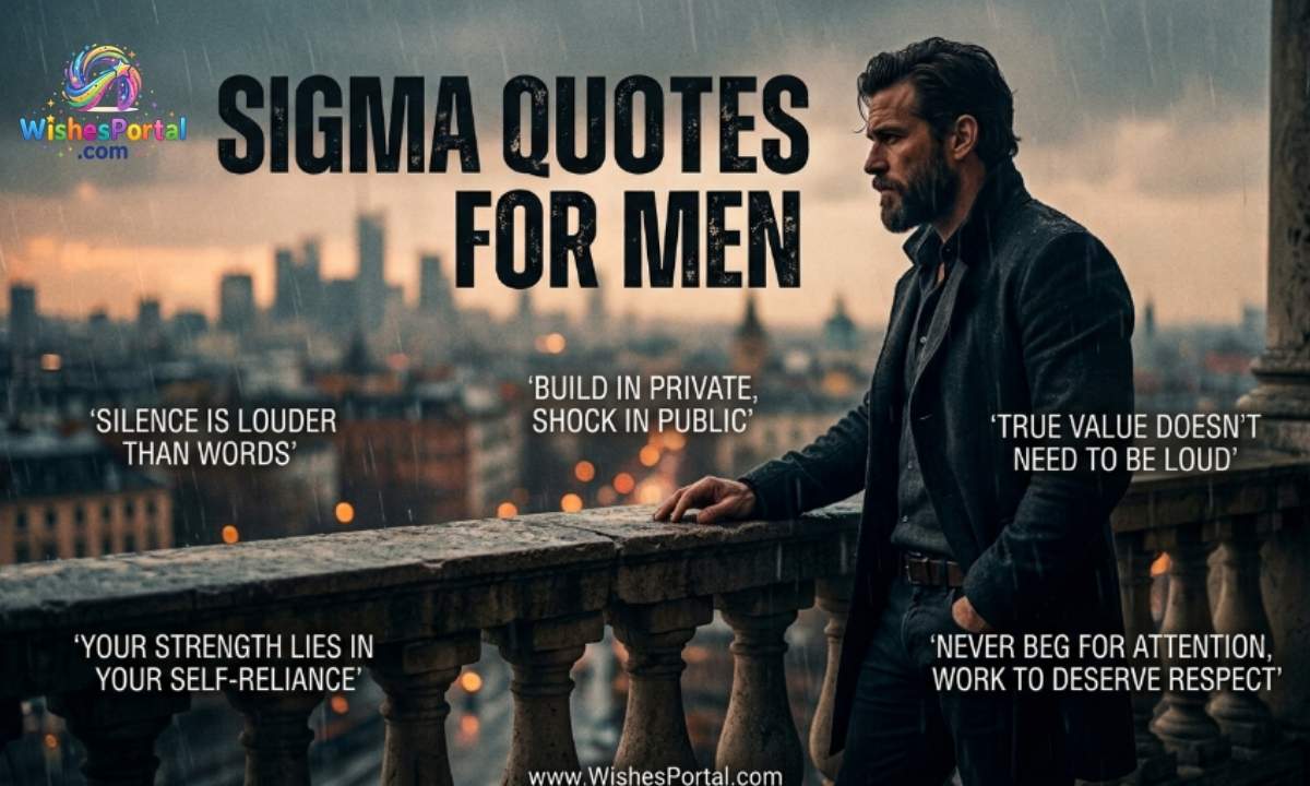 SIGMA QUOTES FOR MEN