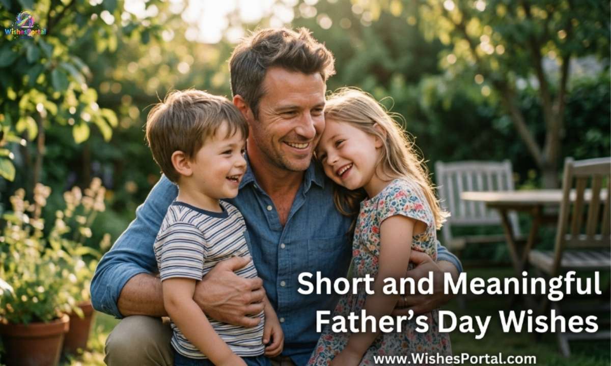 Short and Meaningful Father's Day Wishes