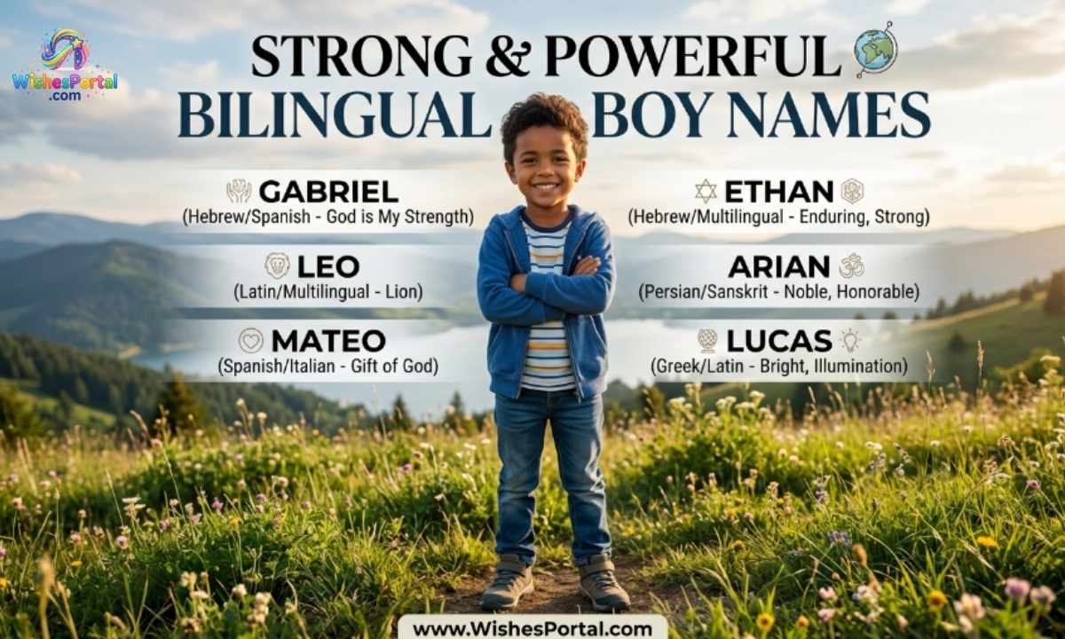 Strong & Powerful Bilingual Boy Names