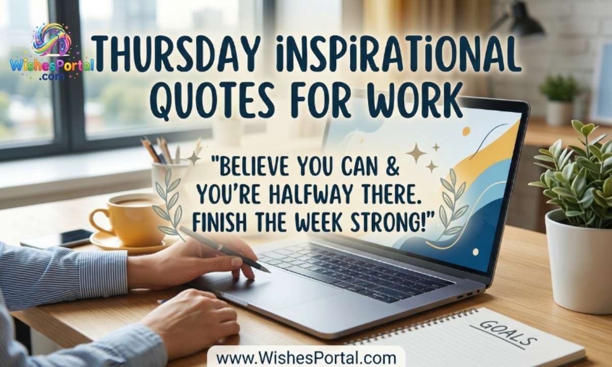 Thursday Inspirational Quotes for Work