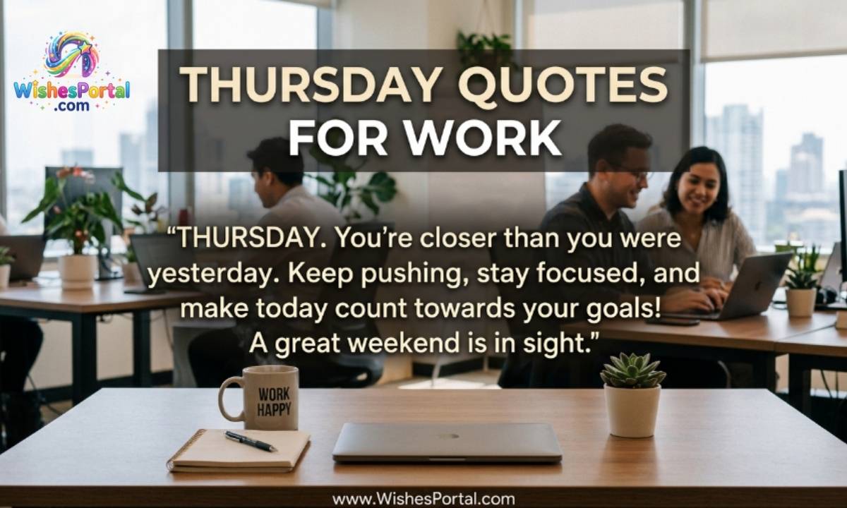 Thursday Quotes for Work