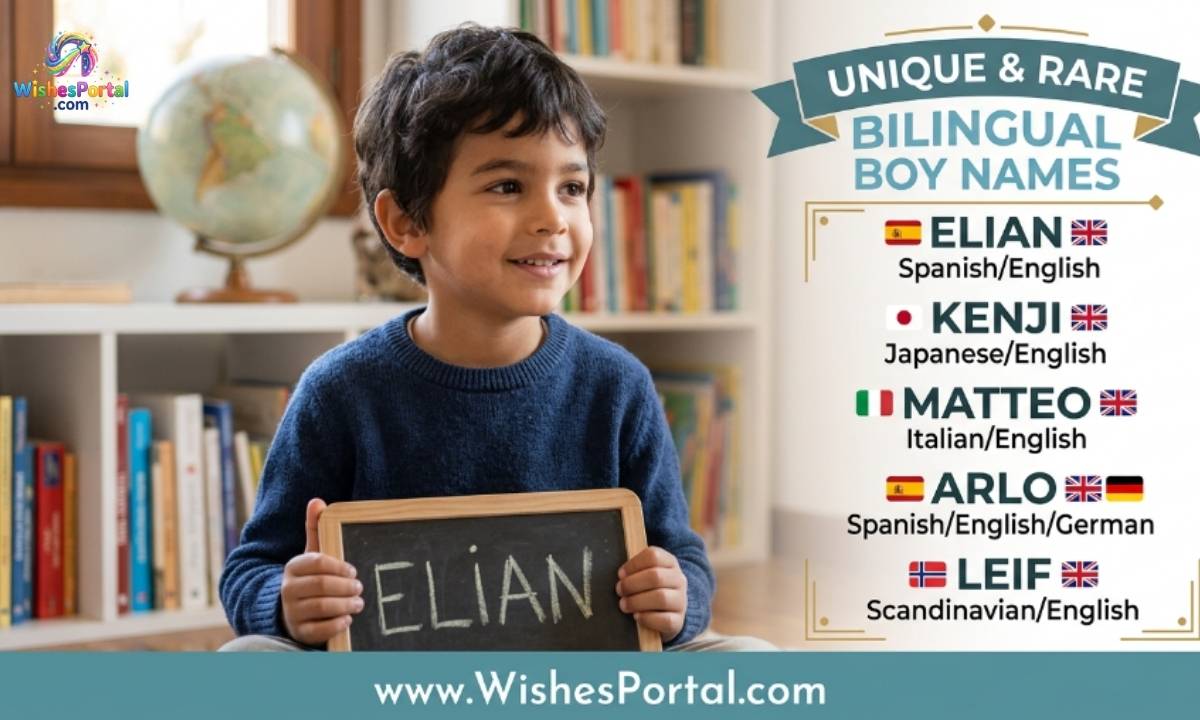 Unique & Rare Bilingual Boy Names