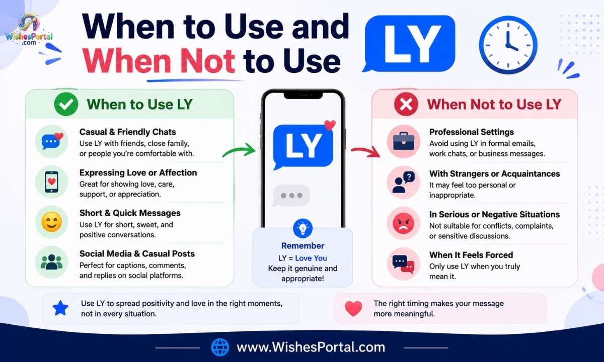 When to Use and When Not to Use LY 🕓