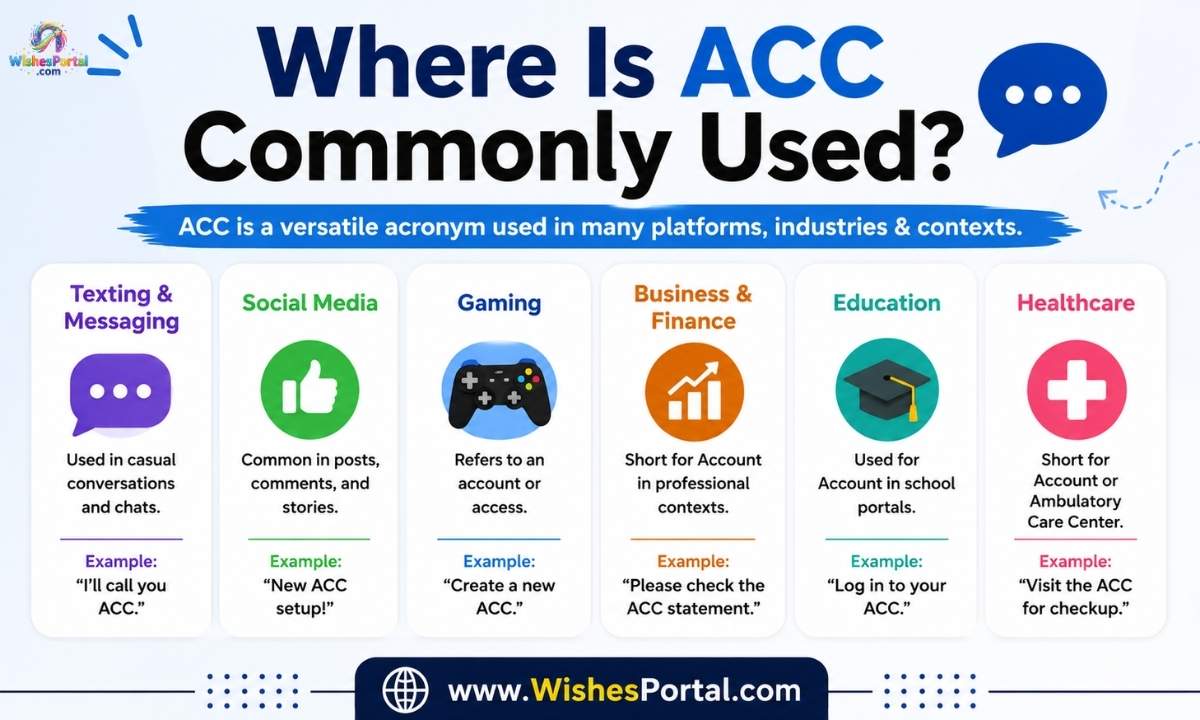 Where Is ACC Commonly Used