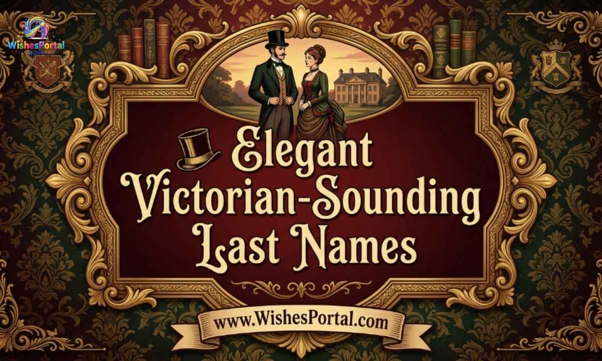 🎩 Elegant Victorian-Sounding Last Names