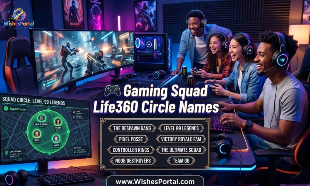 🎮 Gaming Squad Life360 Circle Names