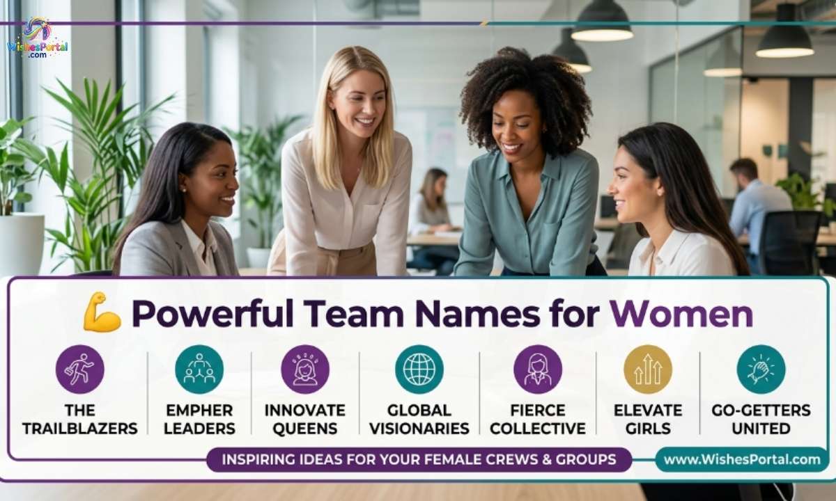 💪 Powerful Team Names for Women