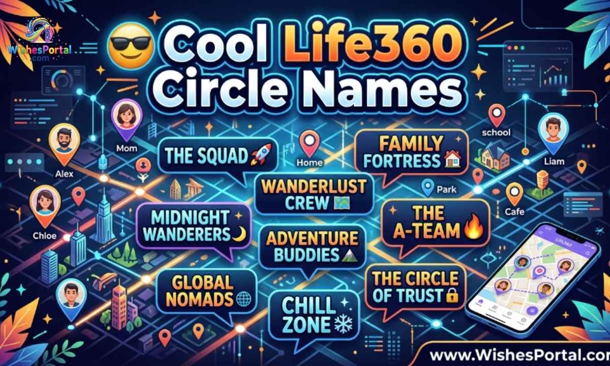 😎 Cool Life360 Circle Names