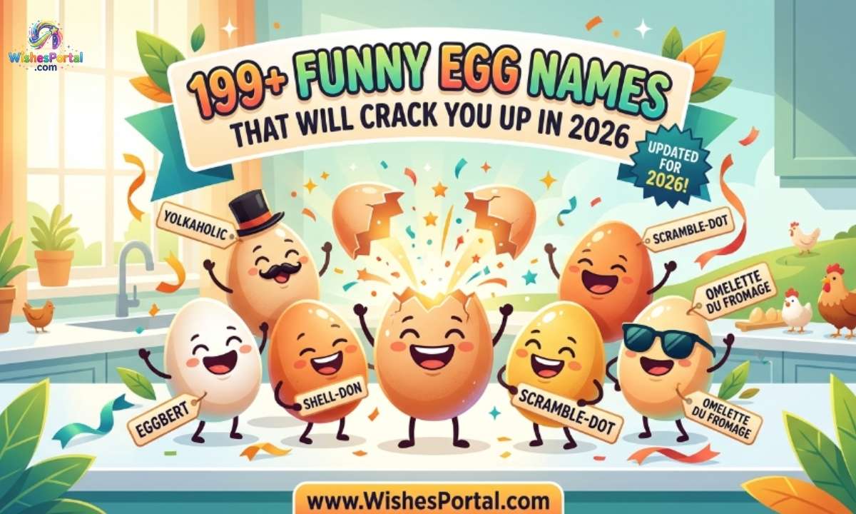 🥚 199+ Funny Egg Names That Will Crack You Up in 2026 Updated! 🐣🔥