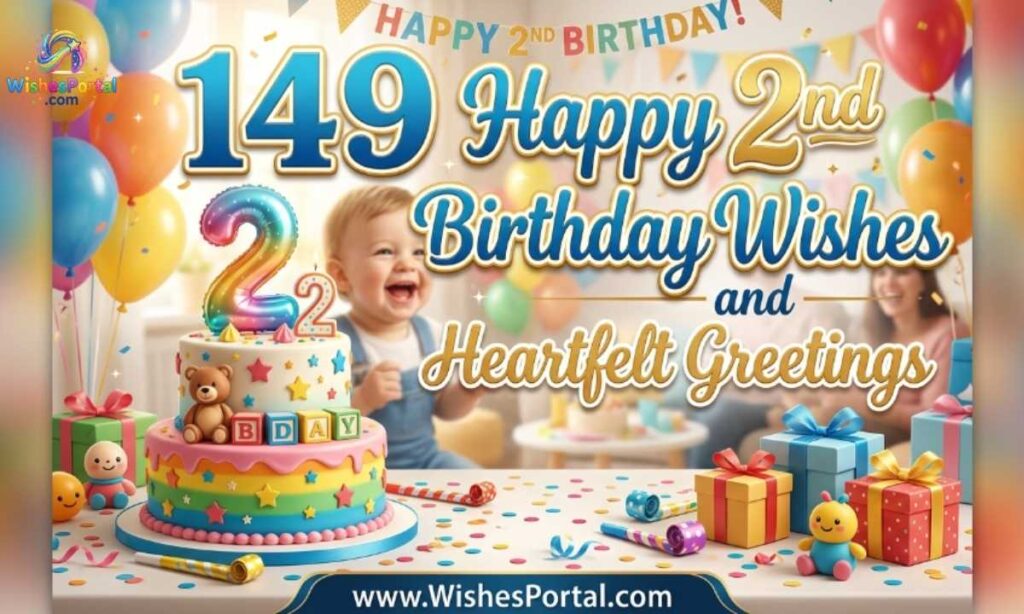 149 Happy 2nd Birthday Wishes and Heartfelt Greetings