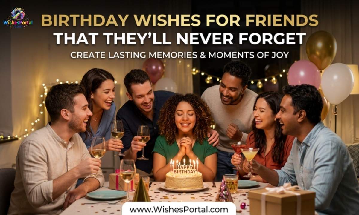 Birthday Wishes for Friends That They'll Never Forget
