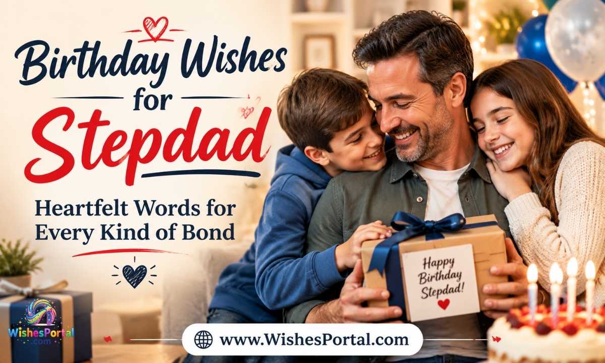 Birthday Wishes for Stepdad – Heartfelt Words for Every Kind of Bond
