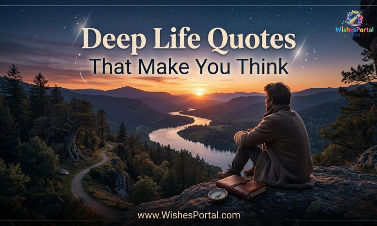 Deep Life Quotes That Make You Think