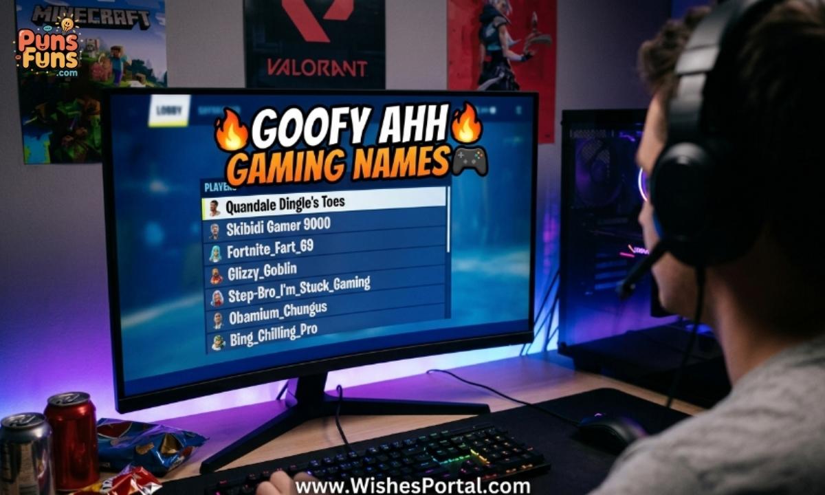 Goofy Ahh Gaming Names 🎮🔥