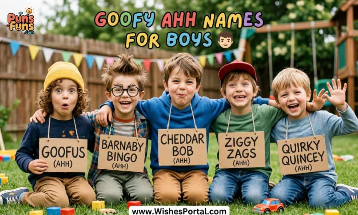 Goofy Ahh Names for Boys 👦